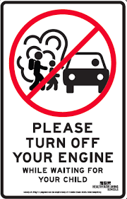 please turn off your engine